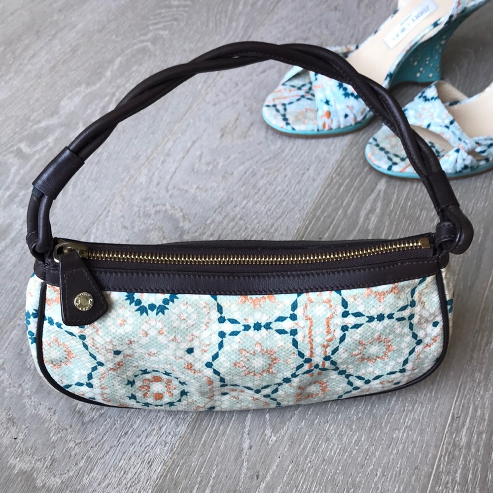 Jimmy Choo Amazon Cotton Print Purse